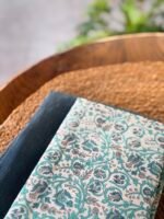 SHIMMER KOTA TOP AND HANDBLOCK PRINTED BOTTOM - Image 4