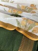 COTTON TOP AND KOTA HANDBLOCK PRINTED DUPATTA - Image 4