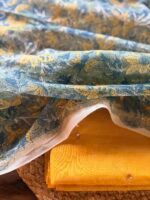 MUL CHANDERI TOP AND PRINTED CHANDERI SILK DUPATTA - Image 6