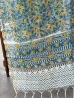 MUL CHANDERI TOP AND PRINTED CHANDERI SILK DUPATTA - Image 3