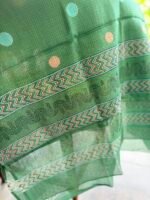 COTTON TOP AND KOTA HANDBLOCK PRINTED DUPATTA - Image 2