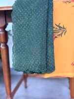 HANDBLOCK PRINTED COTTON TOP AND AJRAK KOTA DUPATTA - Image 5