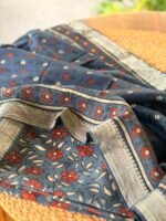 AJRAK CHANDERI COTTON TOP AND DUPATTA - Image 3