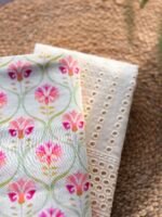 HAKOBA TOP AND PRINTED MUL COTTON BOTTOM - Image 3
