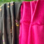 MUL CHANDERI PRINTED TOP AND KOTA SILK DUPATTA