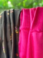 MUL CHANDERI PRINTED TOP AND KOTA SILK DUPATTA