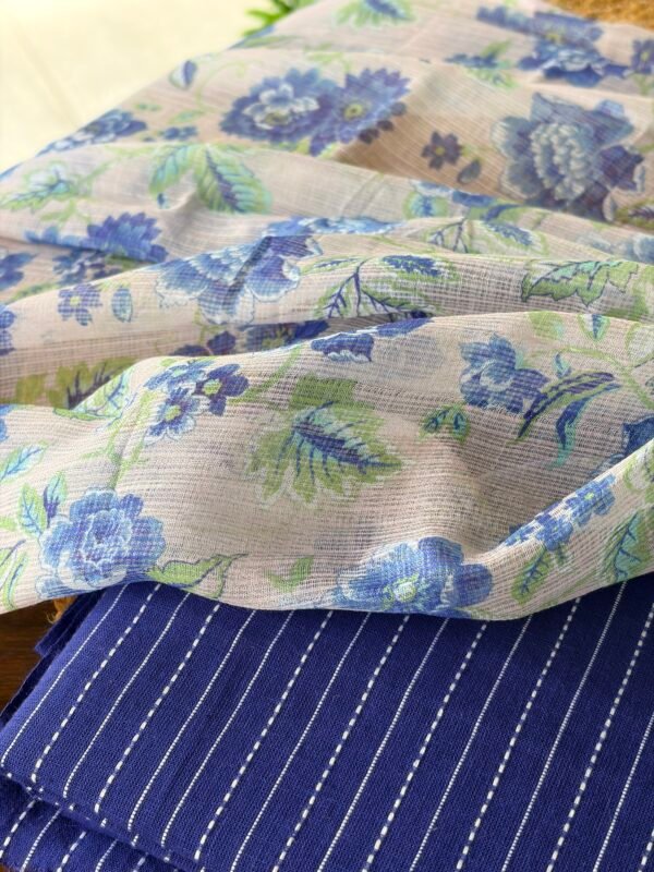 COTTON TOP AND KOTA COTTON PRINTED DUPATTA - Image 3