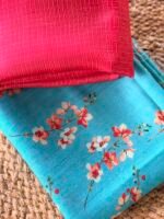 PRINTED SILK COTTON TOP AND KOTA SILK DUPATTA - Image 3