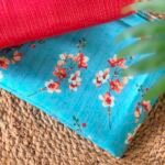 PRINTED SILK COTTON TOP AND KOTA SILK DUPATTA