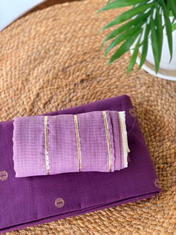 COTTON TOP AND DUAL SHADE KOTA COTTON DUPATTA - Image 7