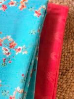 SILK COTTON TOP AND PRINTED SILK  COTTON BOTTOM - Image 2