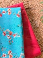 SILK COTTON TOP AND PRINTED SILK  COTTON BOTTOM - Image 6