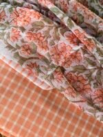 COTTON TOP AND PRINTED CHIFFON DUPATTA - Image 3
