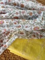 MUL CHANDERI SILK COTTON TOP AND HANDBLOCK PRINTED KOTA COTTON DUPATTA - Image 5