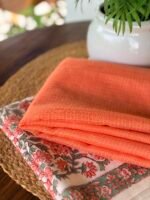 HANDBLOCK PRINTED TOP AND KOTA COTTON DUPATTA - Image 7