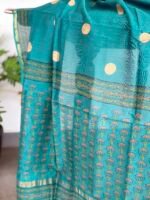 SILK COTTON TOP AND CHANDERI SILK DUPATTA - Image 3