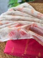 SILK COTTON TOP AND KOTA PRINTED DUPATTA - Image 4