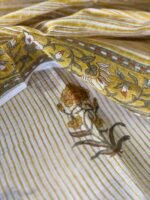 PURE KOTA COTTON HANDBLOCK PRINTED TOP AND DUPATTA - Image 7