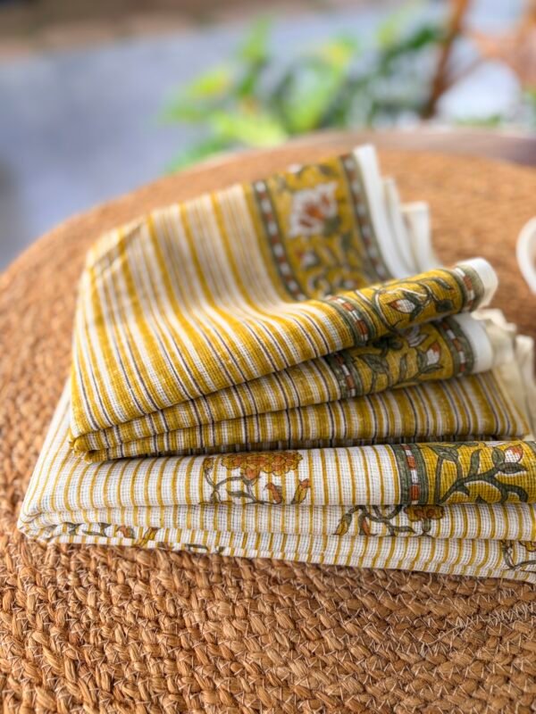 PURE KOTA COTTON HANDBLOCK PRINTED TOP AND DUPATTA - Image 2