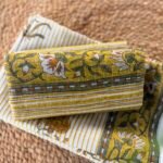 PURE KOTA COTTON HANDBLOCK PRINTED TOP AND DUPATTA