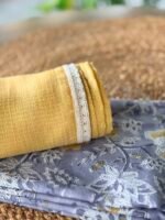 HANDBLOCK PRINTED TOP AND KOTA COTTON DUPATTA