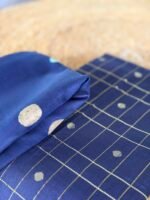 SILK COTTON TOP AND HANDBLOCK PRINTED CHANDERI SILK DUPATTA - Image 4