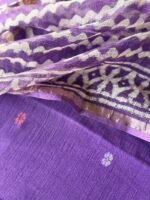PURE JAMDHANI COTTON TOP AND HANDBLOCK PRINTED KOTA COTTON DUPATTA - Image 7