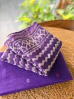 PURE JAMDHANI COTTON TOP AND HANDBLOCK PRINTED KOTA COTTON DUPATTA - Image 2