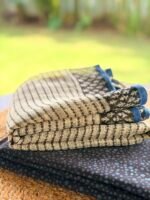 PURE AJRAK COTTON TOP AND HANDBLOCK PRINTED KOTA COTTON DUPATTA