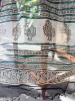 SHIMMER KOTA TOP AND HANDBLOCK PRINTED KOTA DUPATTA - Image 3