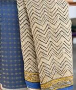 SILK COTTON TOP AND HANDBLOCK PRINTED KOTA COTTON DUPATTA - Image 4
