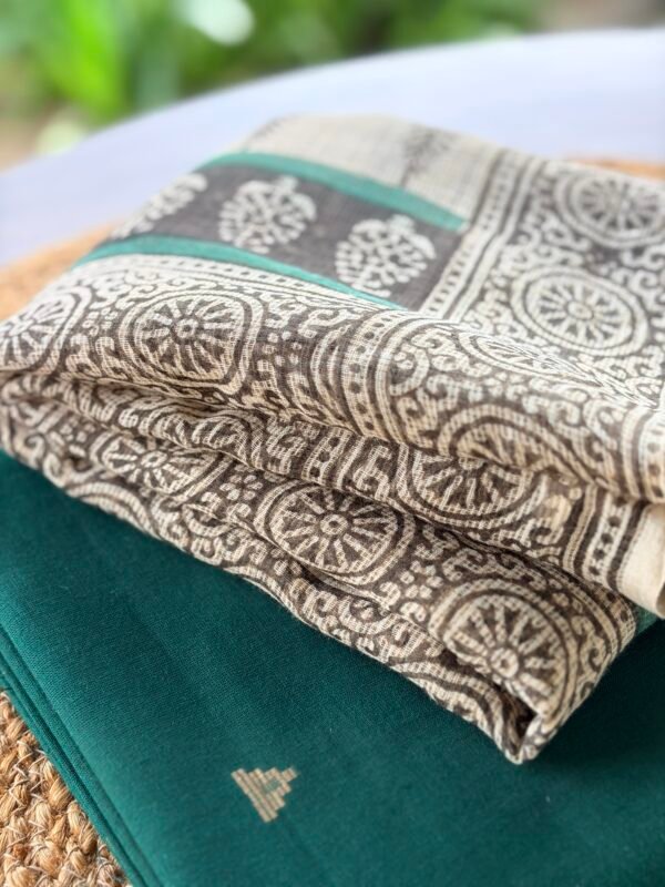 COTTON TOP AND HANDBLOCK PRINTED KOTA COTTON DUPATTA - Image 2