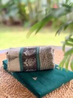 COTTON TOP AND HANDBLOCK PRINTED KOTA COTTON DUPATTA - Image 6