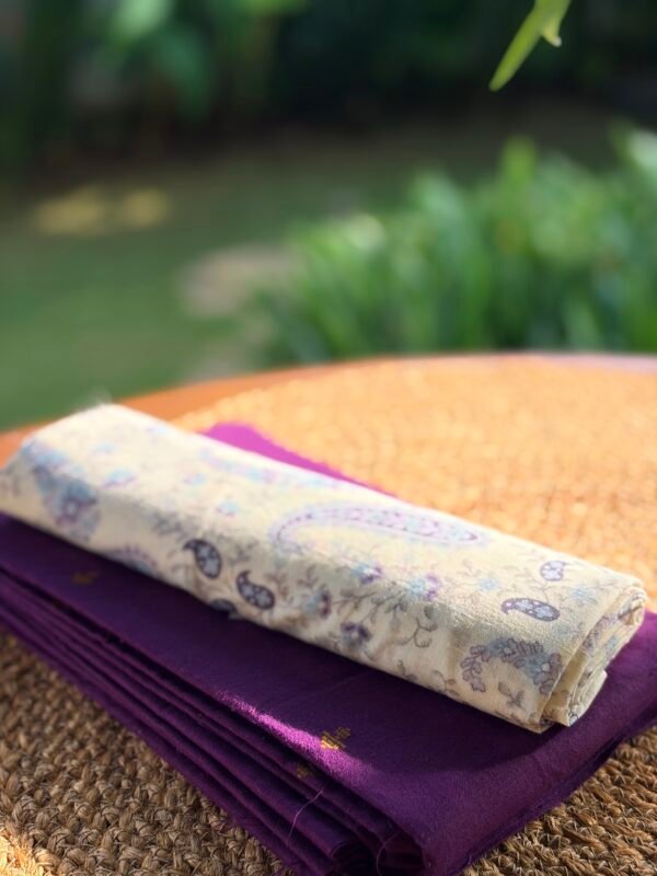 PURE COTTON TOP AND MUL COTTON PRINTED BOTTOM - Image 4