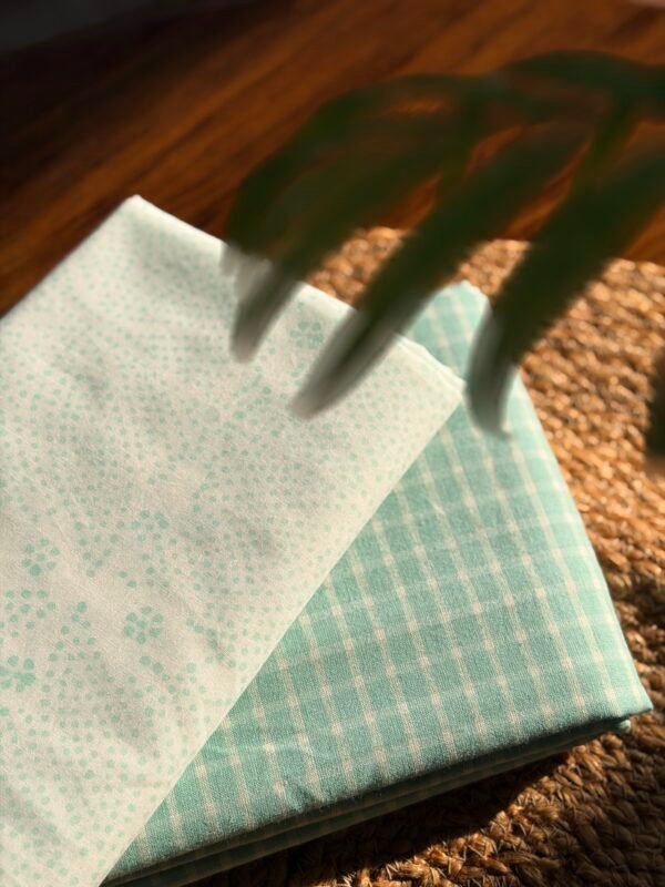 PURE COTTON TOP AND HANDBLOCK PRINTED PRINTED BOTTOM - Image 6