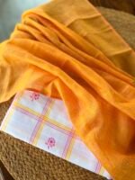 PRINTED LINEN COTTON TOP AND LINEN DUPATTA - Image 7