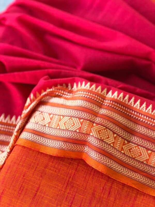 COTTON TOP AND DUPATTA WITH BORDER - Image 6