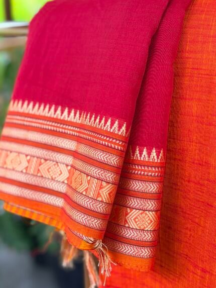 COTTON TOP AND DUPATTA WITH BORDER