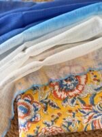 HANDBLOCK PRINTED COTTON TOP AND KOTA DUPATTA - Image 5