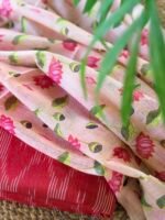 PURE IKAT COTTON TOP AND PRINTED KOTA COTTON DUPATTA