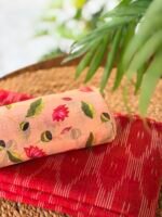 PURE IKAT COTTON TOP AND PRINTED KOTA COTTON DUPATTA - Image 7
