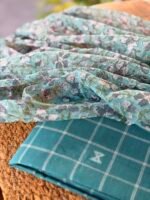 PURE JAMDHANI COTTON TOP AND HANDBLOCK PRINTED KOTA COTTON DUPATTA - Image 3