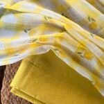 CHANDERI SILK COTTON TOP AND PRINTED KOTA COTTON DUPATTA