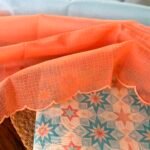 MUL PRINTED TOP AND DUAL SHADE KOTA DUPATTA