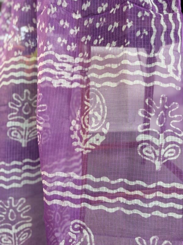 COTTON TOP AND HANDBLOCK PRINTED KOTA COTTON DUPATTA - Image 6