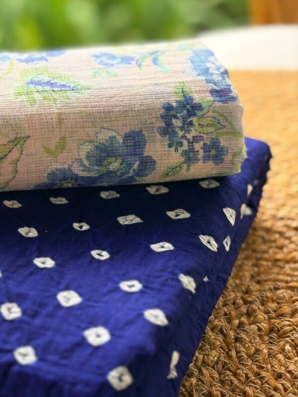 BANDHANI COTTON TOP AND KOTA COTTON PRINTED DUPATTA - Image 7