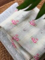 TEPCHI KOTA COTTON TOP AND PURE PRINTED LINEN DUPATTA