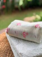 TEPCHI KOTA COTTON TOP AND PURE PRINTED LINEN DUPATTA - Image 4