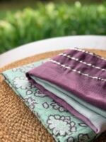 HANDBLOCK PRINTED COTTON TOP AND KOTA COTTON DUPATTA - Image 3