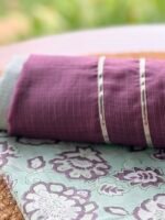 HANDBLOCK PRINTED COTTON TOP AND KOTA COTTON DUPATTA - Image 7